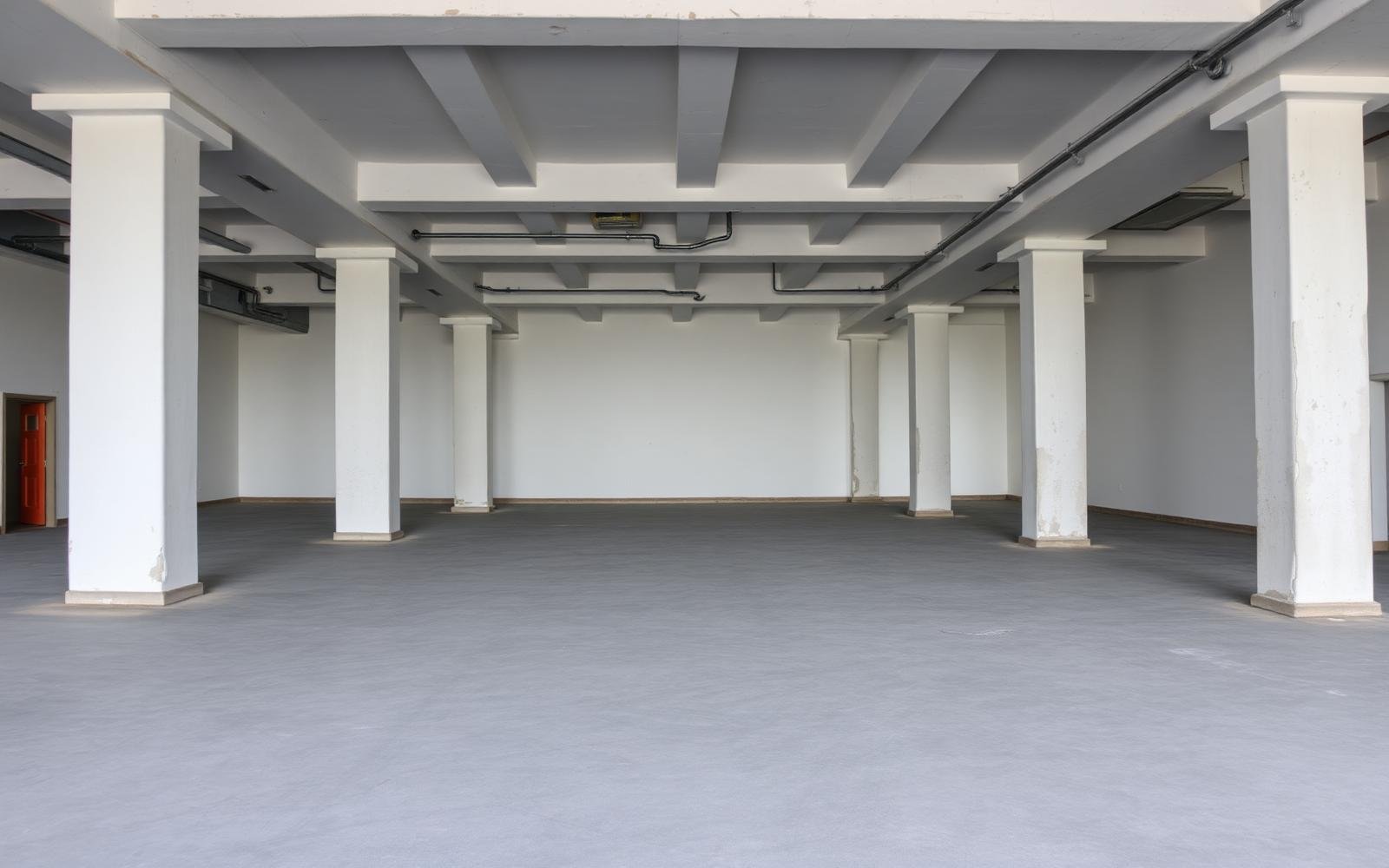 Office interior before transformation