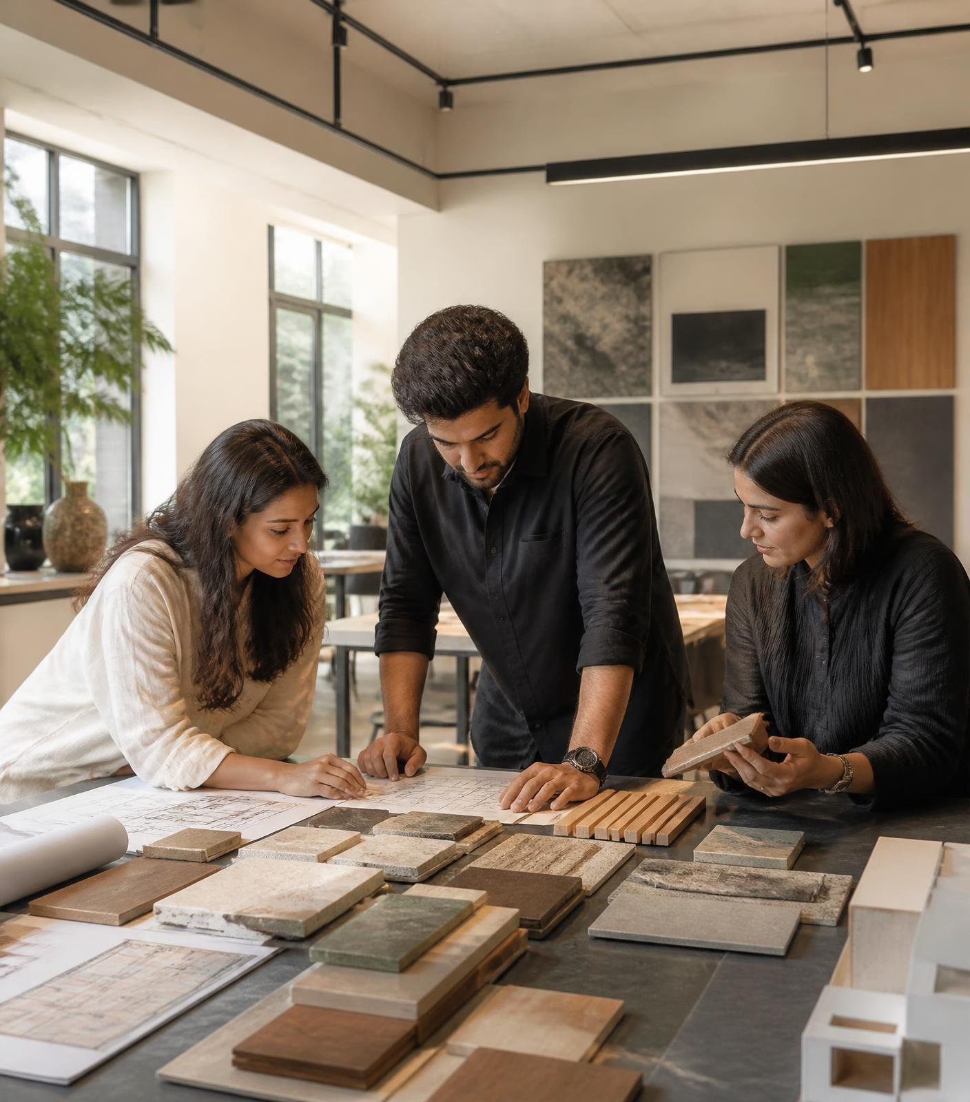 Portrait of the design and project team