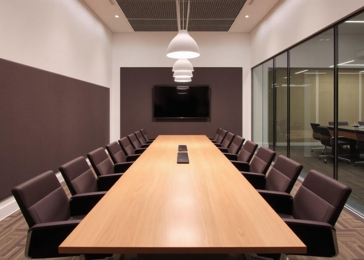 Finance headquarters workspace