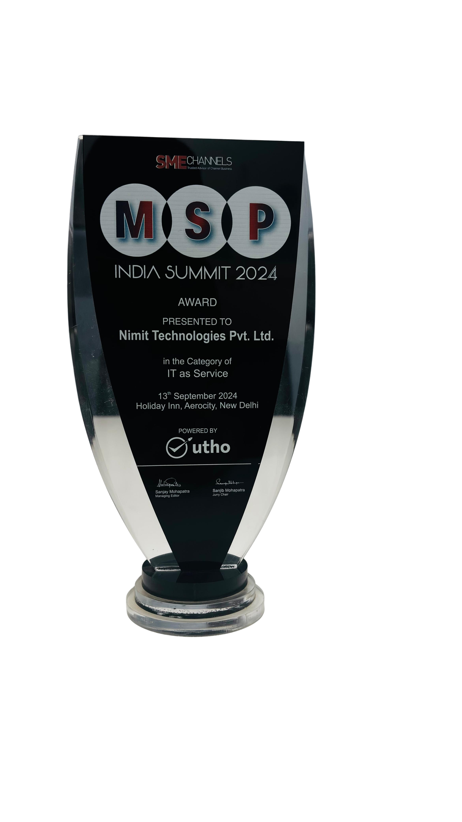 MSP India Summit Award
