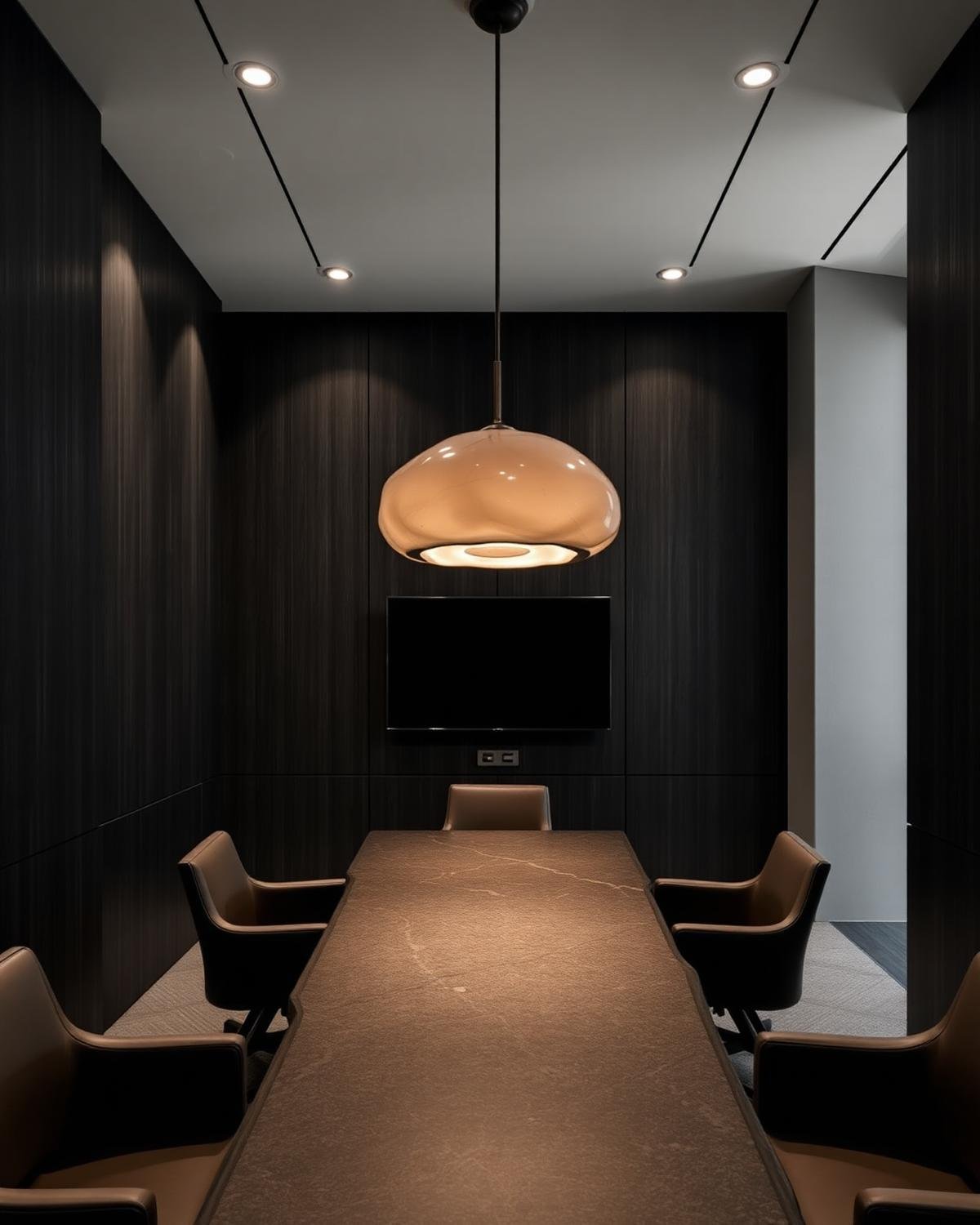 Contemporary business office interior