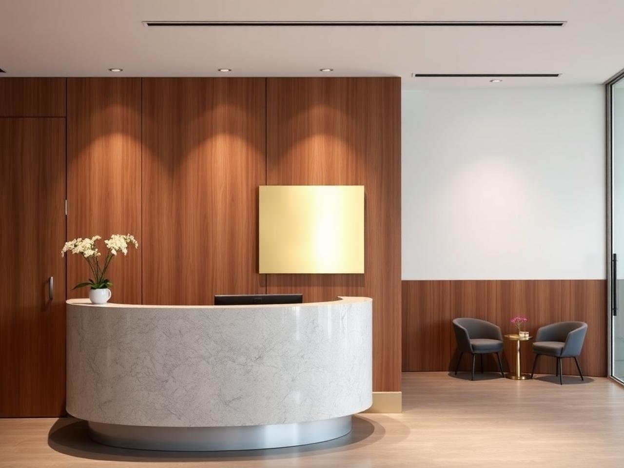 Technology office interior